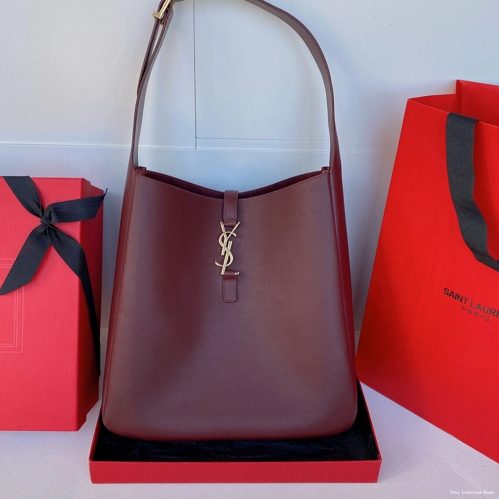 Tony Luxuries LARGE BAG - À SOFT YSL LE 7 5 30x31x13cm HOBO 0807